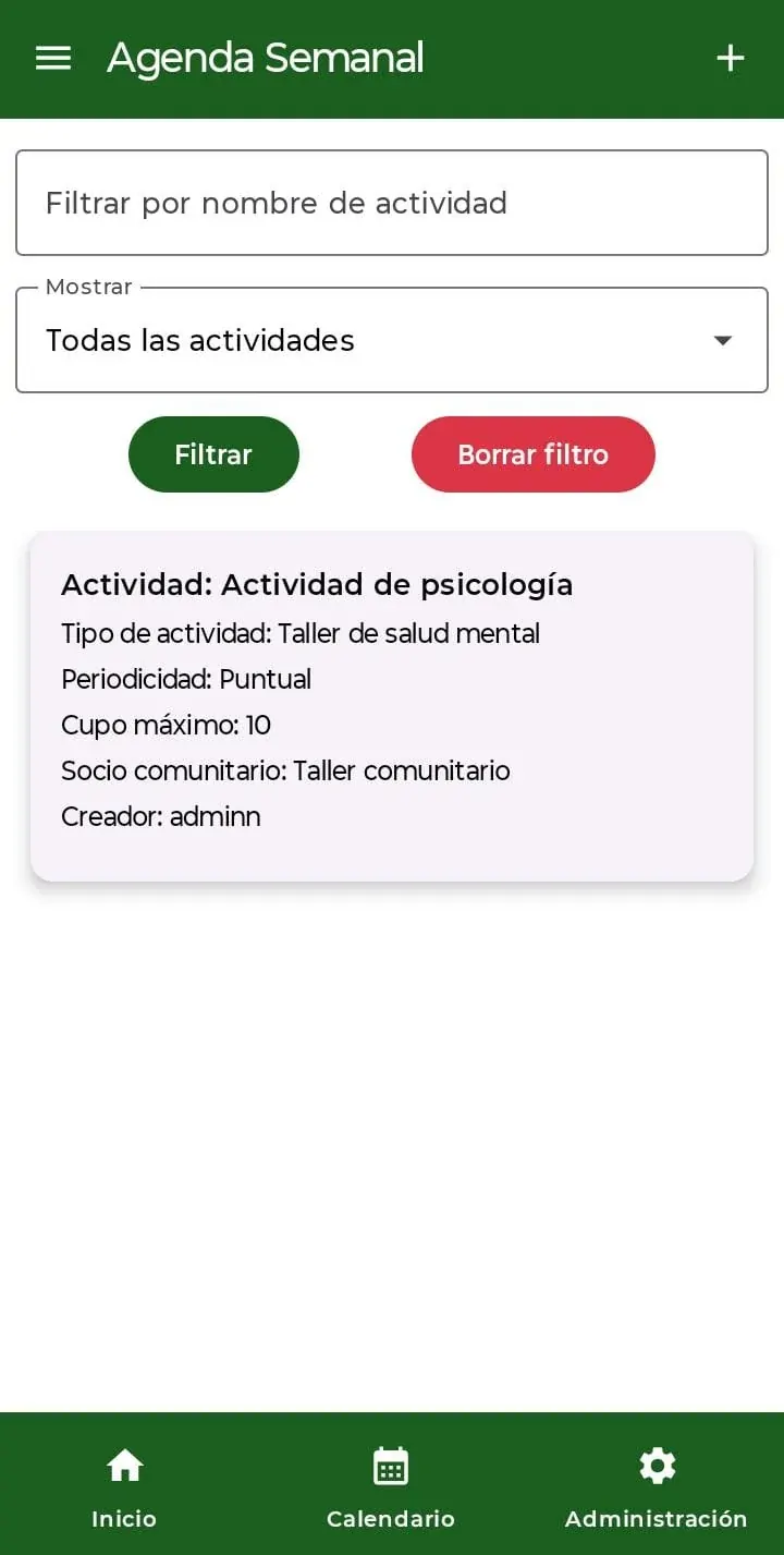 Agenda Integral — captura 2 de 9